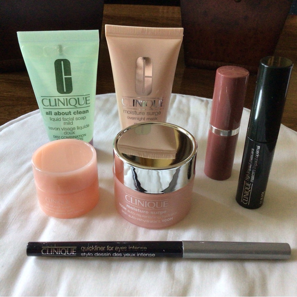 Clinique Skincare and Makeup Set for Travel